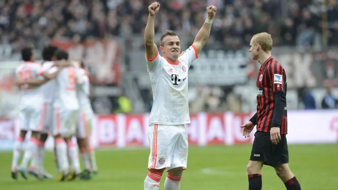 Gelandang Bayern Muenchen Xherdan Shaqiri