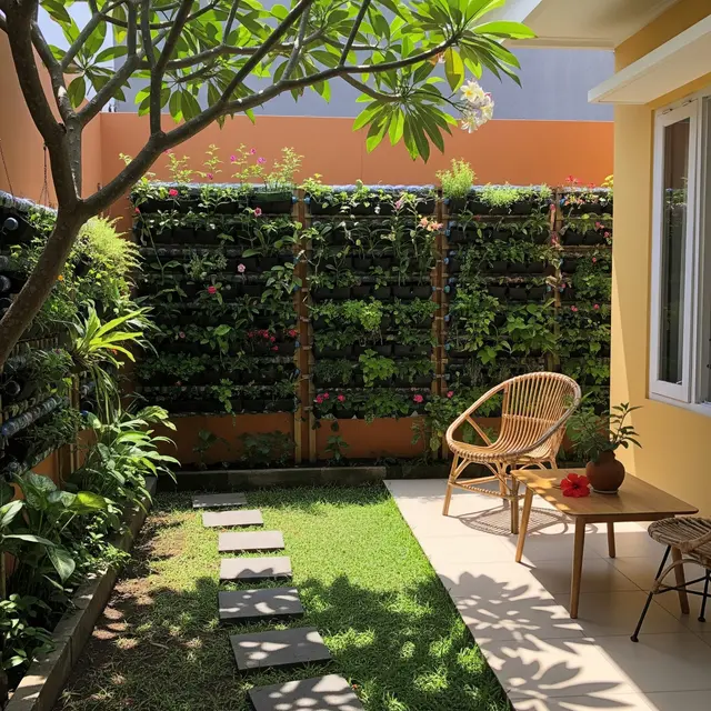 9 Ide Halaman Belakang Sempit Jadi Tempat Santai Multifungsi, Oasis Pribadi Lahan Sempit