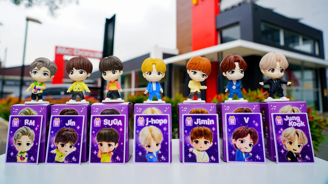 McDonald’s Indonesia Hadirkan Happy Meal TinyTAN, Bawa BTS Lebih Dekat dengan ARMY! [Dok/McDonald's]