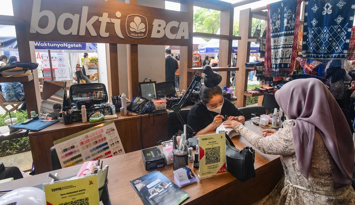 Kegiatan BCA UMKM Fest 2026 di Indonesia Arena, Senayan, Jakarta, Jumat, 21 Agustus 2026. (KLY/ Arie Basuki)