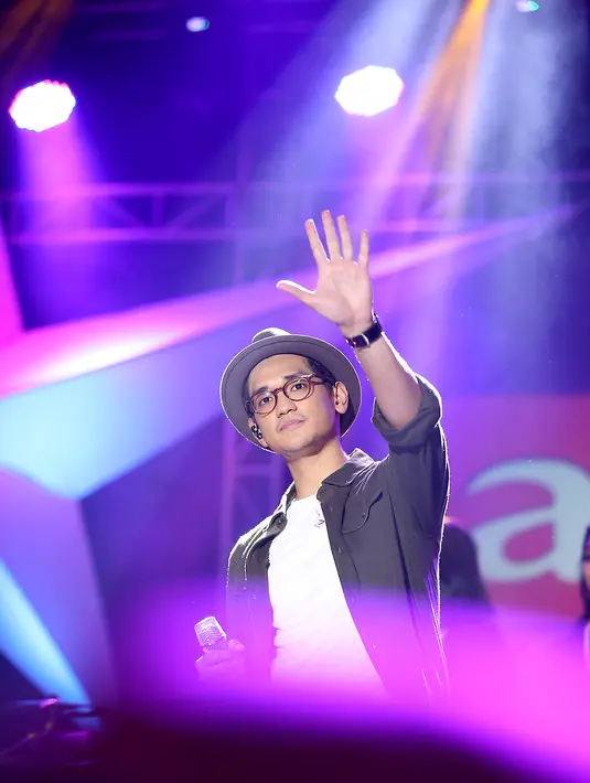 "Selamat ulang tahun untuk Afganisme yang ke-8, terimakasih untuk semuanya, yang udah ngedukung saya," lanjutnya. (Andy Masela/Bintang.com)