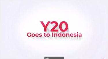 KTT Y20, wadah bagi anak muda negara anggota G20 untuk berdiskusi dan berdialog soal isu-isu dunia.