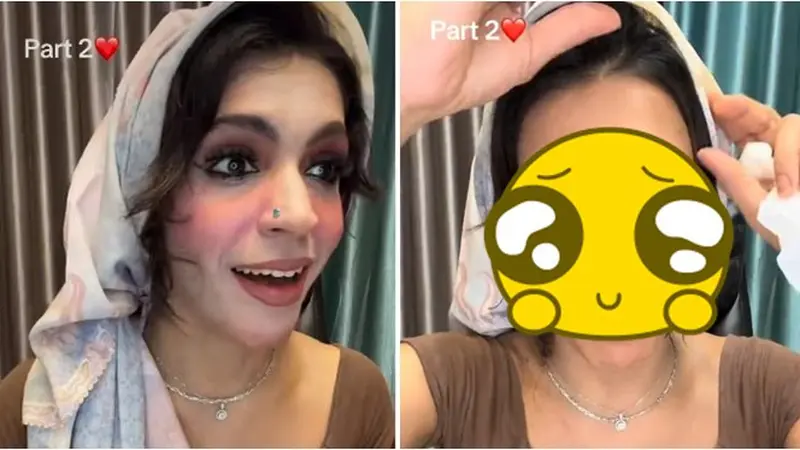 Momen Kak Jill Penjual Gorden Viral saat Hapus Makeup Ini Banjir Pujian -  Hot Liputan6.com