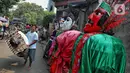 Bahkan, ke depannya, Pramono Anung juga akan membuat regulasi untuk membantu pelaku kesenian ondel-ondel supaya bisa tetap mempertahankan salah satu kebudayaan Betawi tersebut. (Liputan6.com/Angga Yuniar)