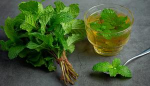 teh peppermint yang memiliki sensasi dingin ternyata bisa mengatasi kecemasan//copyright freepik/jcomp