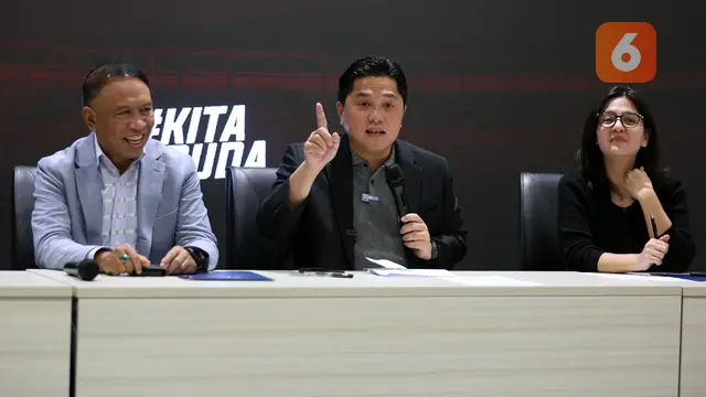 Konferensi Pers Mengenai Pembentukan Yayasan PSSI dan Perwasitan Indonesia