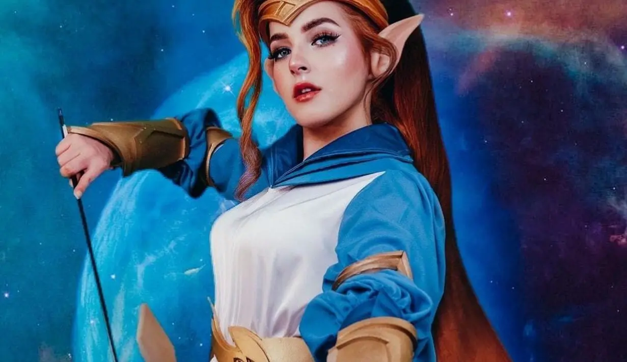 Yang terakhir, Tasya Farasya sempat cosplay menjadi karakter Miya di Mobile Legend [instagram/tasyafarasya]