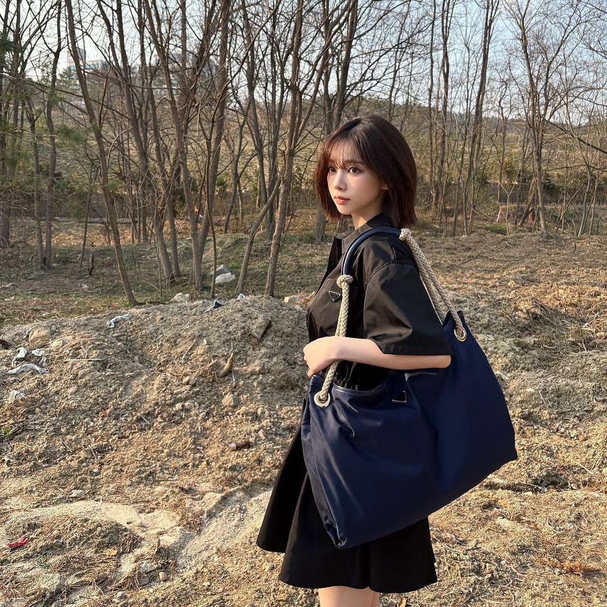 Potret Terbaru Karina aespa dengan Outfit Simple Tapi Terlihat Kece dan Cantik