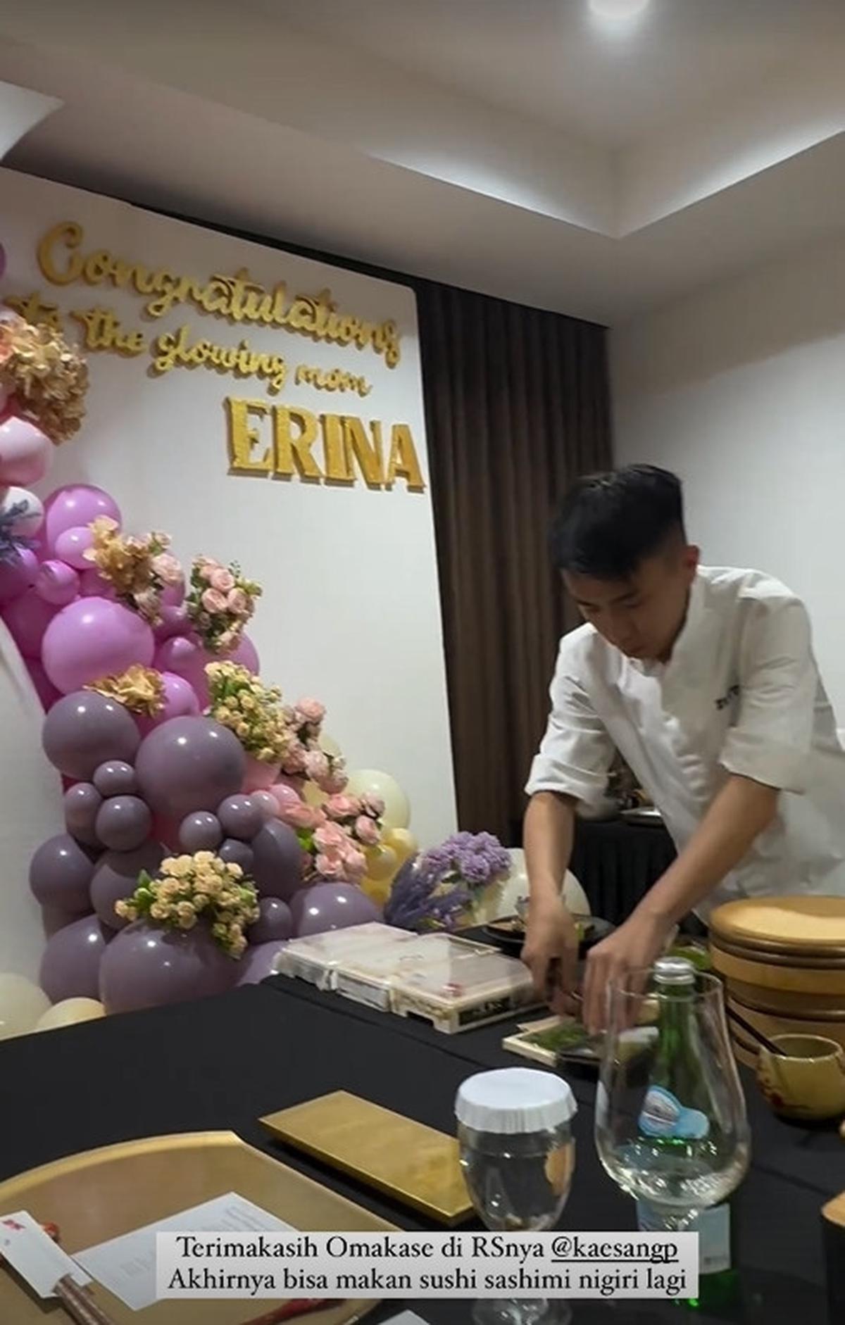 Erina Gudono Nikmati Private Omakase di RS - Dilayani Head Chef, Segini Harga yang Harus Dibayar Kaesang Pangarep