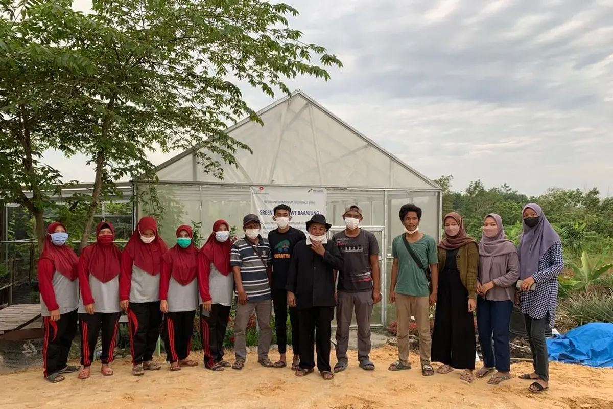 PT Pertamina Hulu Mahakam (PHM) menginisiasi program Petani Maju 4.0 di Samboja, Kutai Kartanegara, Kalimantan Timur.