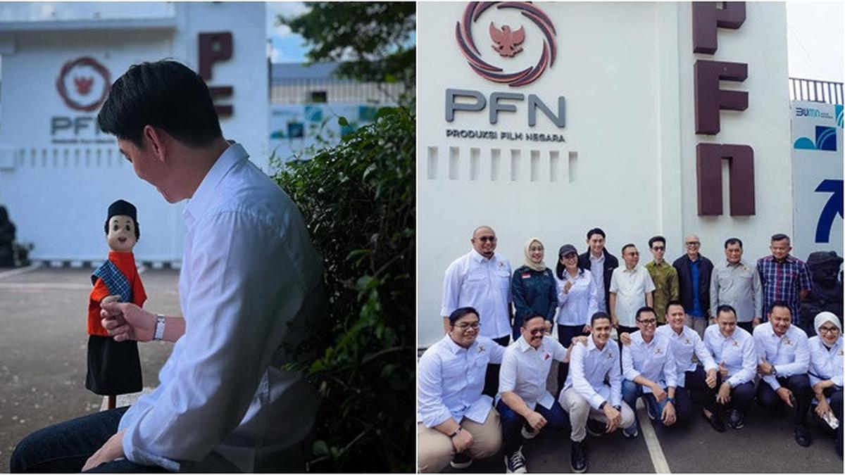 6 Potret Ifan Seventeen Didatangi Komisi VI DPR di Kantor PFN, Inspeksi Mendadak