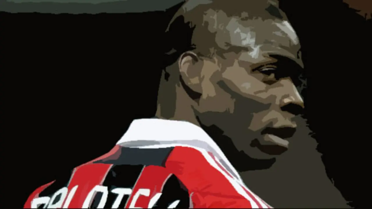 Ilustrasi Mario Balotelli