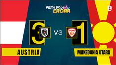 Berita video motion grafis laga Grup C Euro 2020 antara Timnas Aurstria melawan Makedonia Utara pada Minggu (13/6/2021) malam hari WIB.