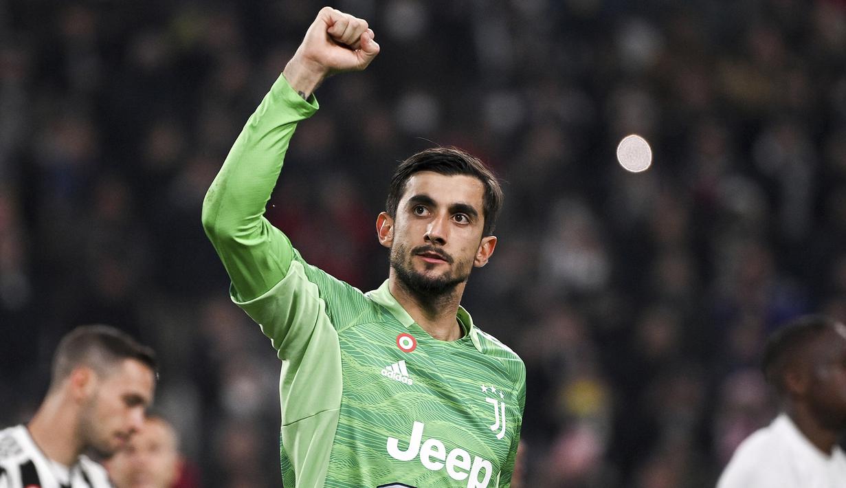 Namun berkat ketangguhan kiper pelapis Juventus, Mattia Perin, peluang-peluang tersebut berhasil dimentahkan. (LaPresse via AP/Marco Alpozzi)