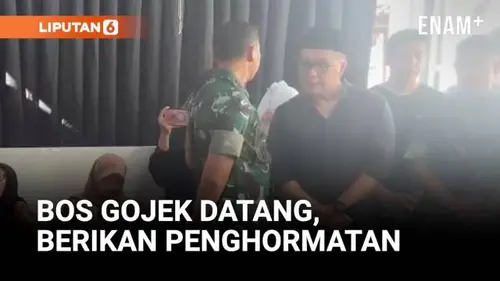 VIDEO: Sejumlah Tokoh Datangi Rumah Duka Ojol Korban Dilindas Rantis Brimob