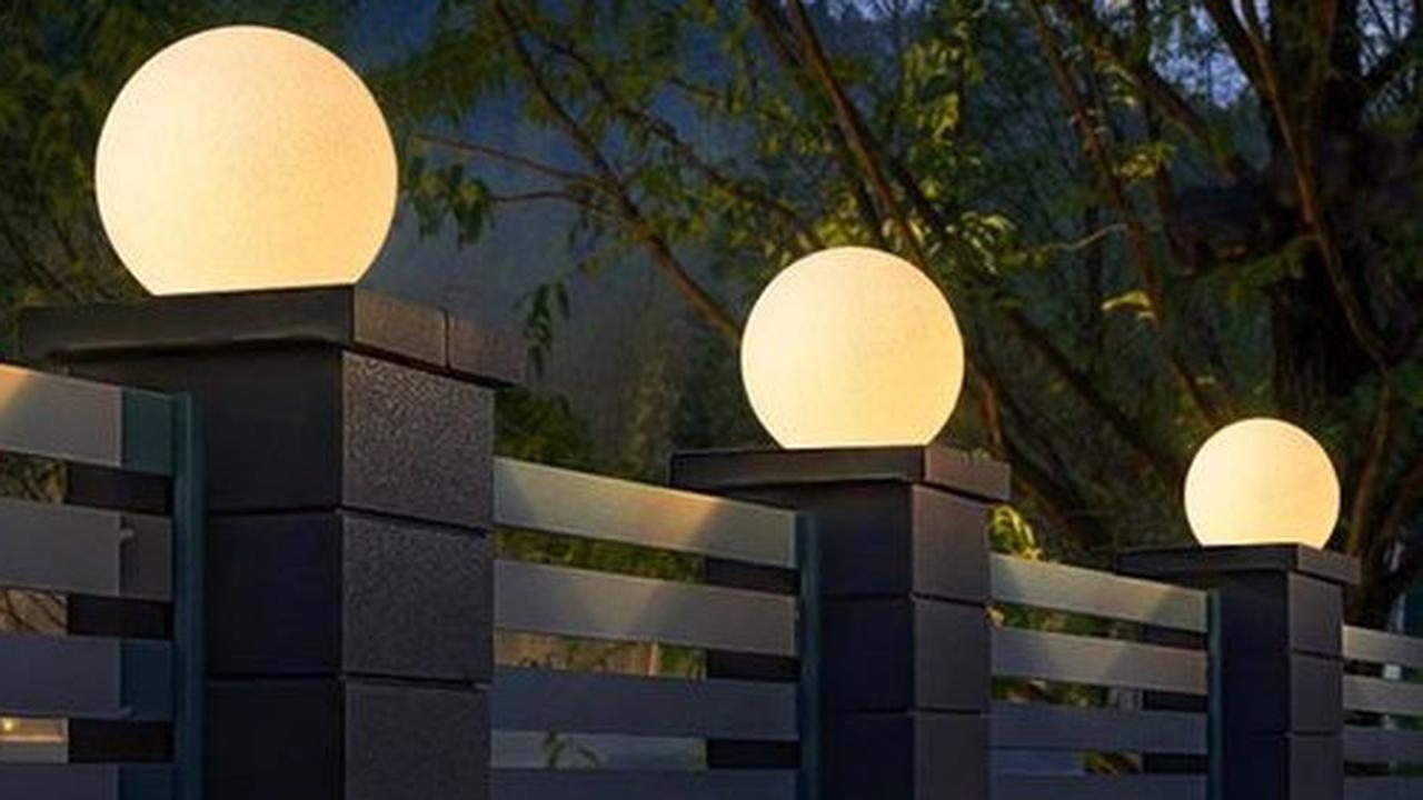 9 Jenis Lampu Pagar Rumah Estetik dan Murah untuk Hunian Anda