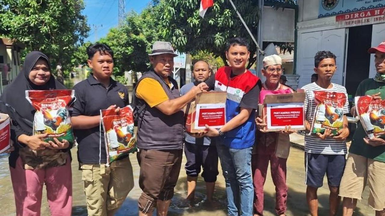 PGN Kirim Bantuan Pangan dan Obat-obatan, Ringankan Beban Korban Banjir Sumatera