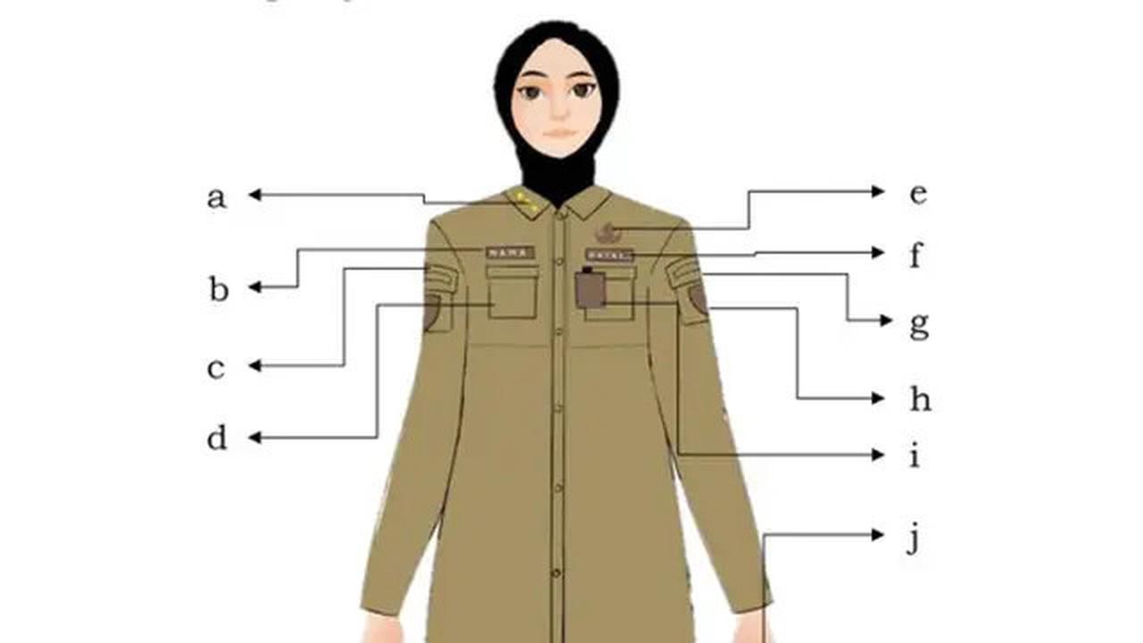 7 Model Baju Dinas PNS Wanita Berjilbab yang Stylish dan Nyaman