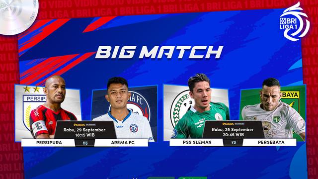 Persipura Jayapura vs Arema FC, Rabu (29/9/2021)