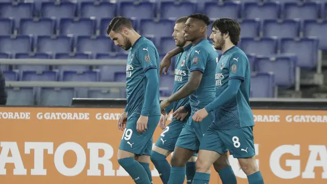 Gol Rebic dan Kessie Antar AC Milan Taklukkan AS Roma
