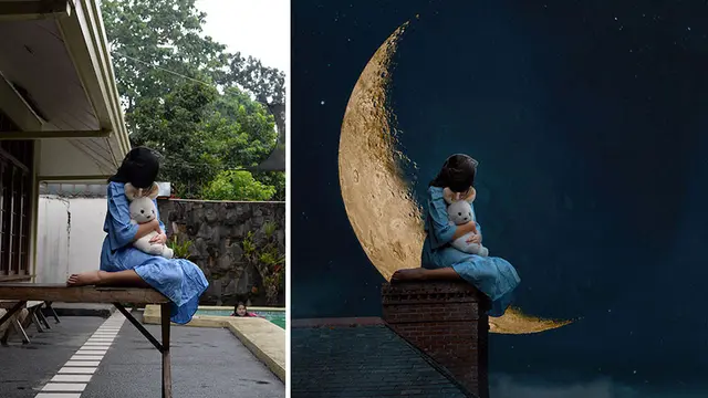 [Bintang] Fakta Unik: Hanya Narsis di Halaman Belakang, Intip 8 Potret Imajinasi Ajaib dari Perempuan Oriental Ini