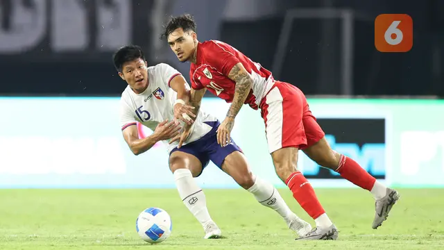 Foto: Timnas Indonesia Vs Chinese Taipei di FIFA Matchday