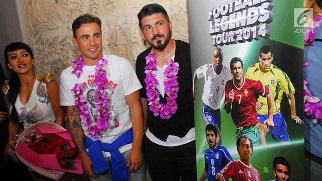 Julia Perez, Cannavaro dan Gattuso