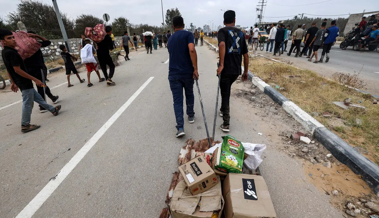 Perserikatan Bangsa Bangsa (PBB) dan organisasi-organisasi bantuan kemanusiaan lainnya telah menolak untuk bekerja sama dengan Gaza Humanitarian Foundation (GHF), sebuah kelompok bantuan swasta yang didukung oleh Amerika Serikat, dengan alasan kekhawatiran kehadiran GHF dirancang untuk memenuhi tujuan militer Israel. (Eyad BABA/AFP)
