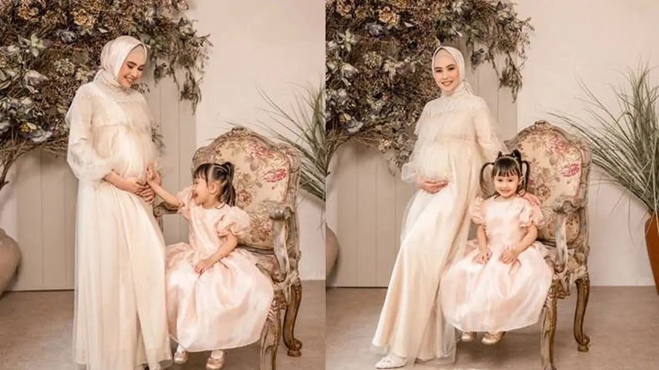 Hamil Anak Kedua, Ini 7 Maternity Shoot Kartika Putri yang Menawan