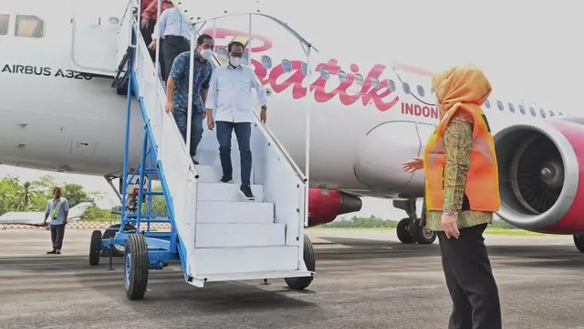 Penerbangan Jakarta - Lubuk Linggau kembali dibuka jelang Lebaran Idul Fitri 2022, setelah tidak beroperasi akibat pandemi Covid-19. (Dok Kemenhub)