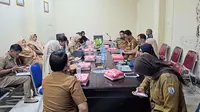 Rapat internal DPMPTSP Sulbar (Foto: Liputan6.com/Istimewa)
