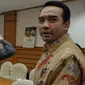 Anggota DPR-RI dari Partai PDI Perjuangan Rieke DIah Pitaloka usai melakukan rapat tertutup mengenai Ketua Panitia Khusus Pelindo II, Jakarta, Kamis (15/10/2015).  Rieke terpilih sebagai ketua Panitia Khusus Pelindo II. (Liputan6.com/JohanTallo)