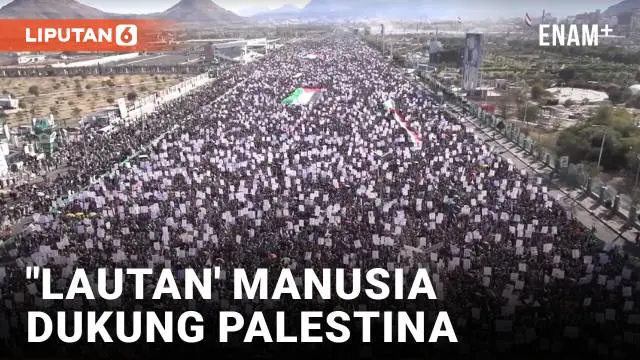 Perang Israel melawan Hamas di Gaza masih berkecamuk. Ribuan nyawa warga Palestina melayang akibat peperangan. Kondisi ini memicu gelombang aksi besar-besaran di Yaman.