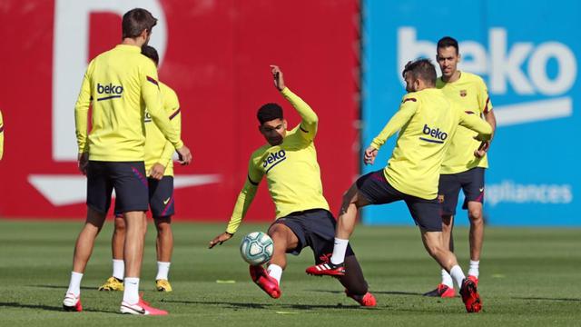 Barcelona Jalani Latihan Jelang Bergulirnya Kompetisi La Liga