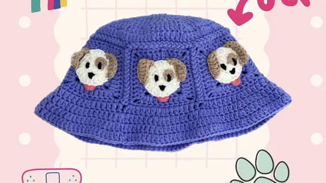 Bucket Hat Hexa.crochet