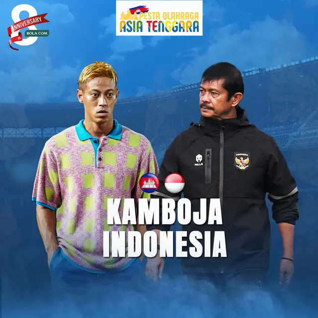 SEA Games - Duel Pelatih - Kamboja Vs Timnas Indonesia U-22 - Keisuke Honda dan Indra Sjafri