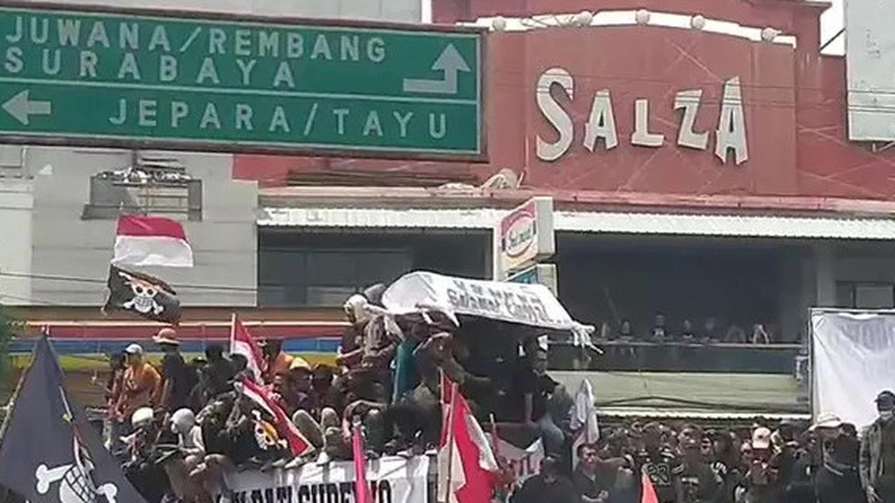 Polda Jateng Selidiki Aksi Anarkistis Demo Pemakzulan Bupati Pati, Provokator Diburu