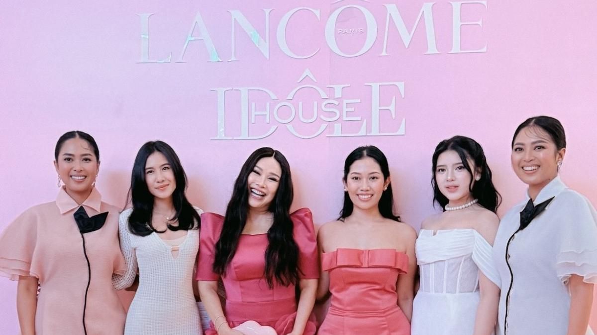 6 Adu Gaya Artis Kenakan Busana Pink dan Putih Hadir di Pop Store Brand Kecantikan Asal Paris, Mahalini dan Tiara Andini Kenakan Mini Dress