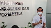 Juru Bicara Kemkominfo, Dedy Permadi. Liputan6.com/Agustinus Mario Damar