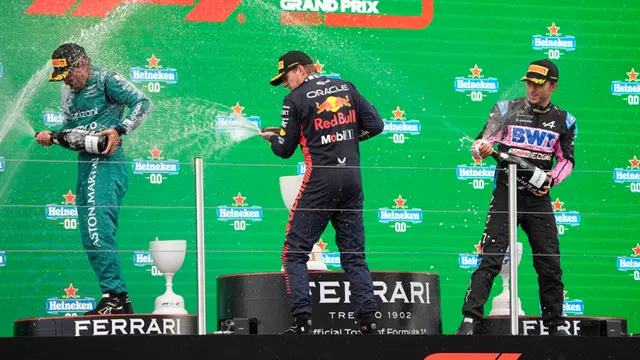 Pierre Gasly Raih Podium untuk Pertama Kali di Musim Ini