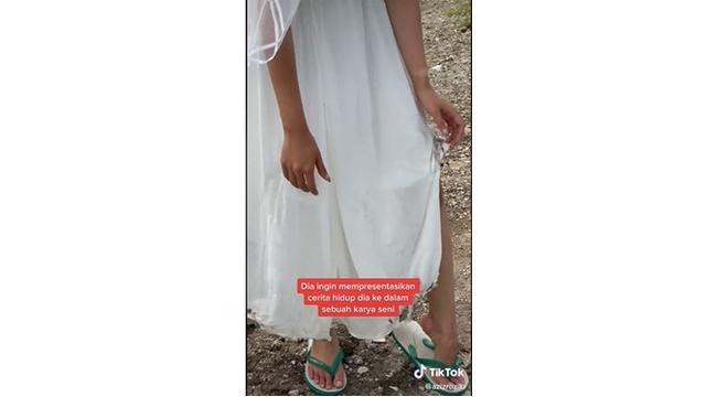 Sempat Gagal Nikah Karena Pihak Ketiga, Konsep Prewedding Wanita Ini Bikin Haru