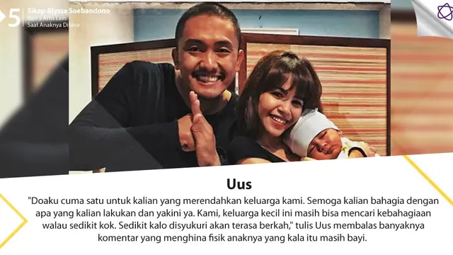 [Bintang] Sikap Alyssa Soebandono dan 5 Artis Lain Saat Anaknya Dihina