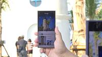 Fitur Circle to Search yang ada di Galaxy S24 Ultra. (Liputan6.com/Agustinus M. Damar)