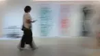 Instalasi seni menjadi bagian dari pameran Jakarta Biennale 2026 bertajuk “KEBAL” yang berlangsung di Gedung Trisno Soemardjo, Taman Ismail Marzuki, Jakarta Pusat, Jumat (9/10/2026). Karya-karya yang ditampilkan mengangkat beragam gagasan dan perspektif tentang kehidupan masyarakat perkotaan. (KLY/Budy Santoso)