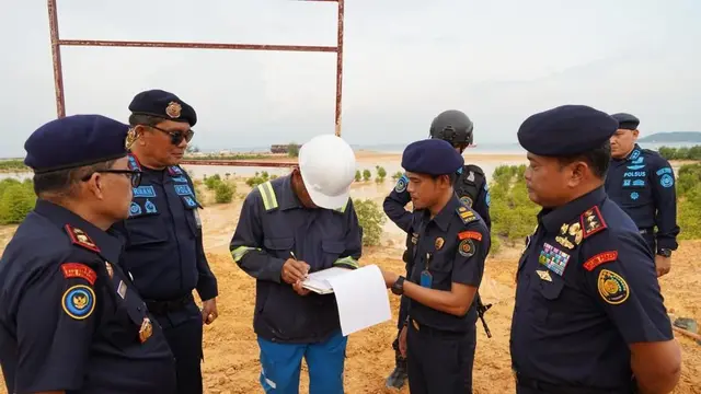 Kementerian Kelautan dan Perikanan (KKP) menghentikan proyek reklamasi PT Blue Style Industries Kampung Tua Panau Batam. (Dok KKP)