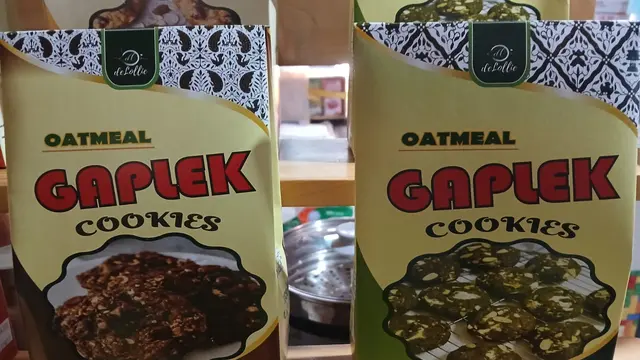 Produk Cookies Gaplek dari Delollie Cake & Cookies Gunungkidul