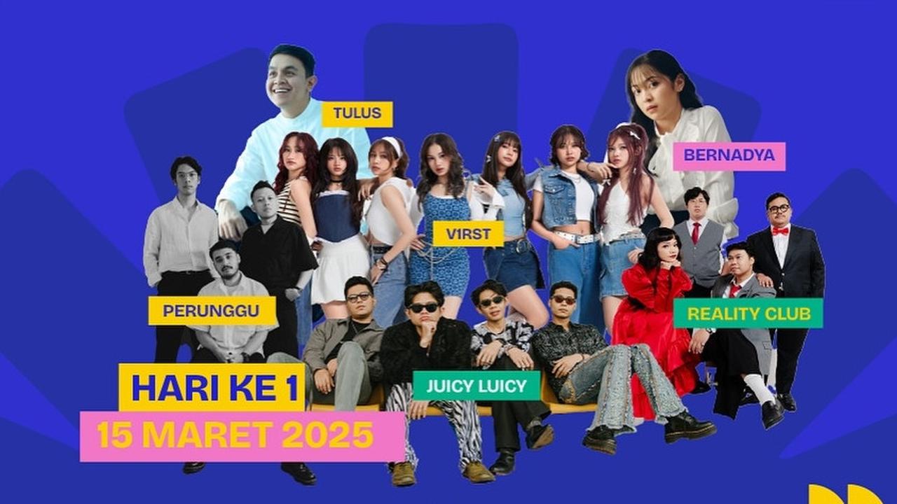 Rundown KapanLagi Buka Bareng BRI Festival 2025, Jangan Sampai Salah Jadwal Buat Nonton Idolamu!