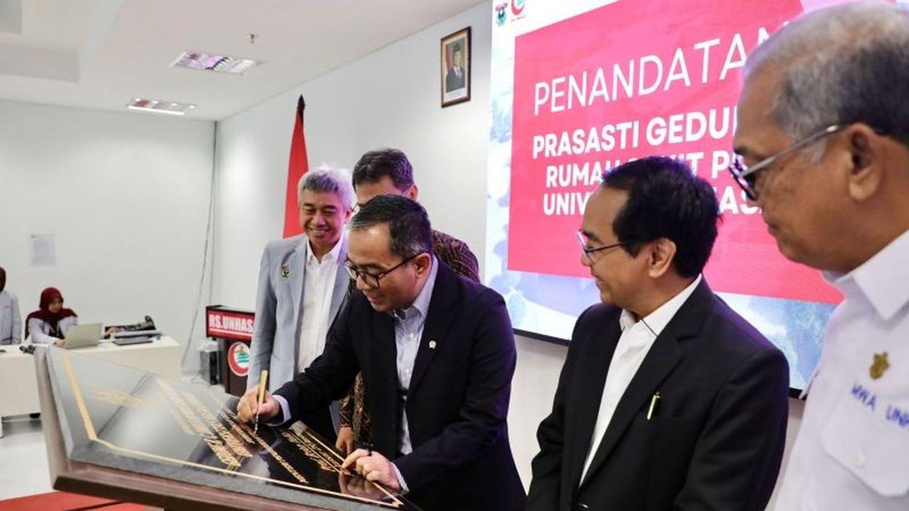 Mendiktisaintek Resmikan Penggunaan Penuh Gedung RS Unhas, Perkuat Layanan Kesehatan Nasional