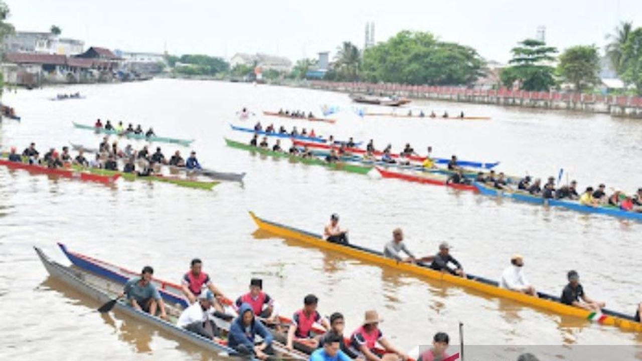 Trivia: Jukung Simbol Kehidupan Banjar, Balap Jukung Wali Kota Cup Lestarikan Tradisi Sungai di Banjarmasin