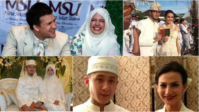 Pernikahan artis di tahun 2015